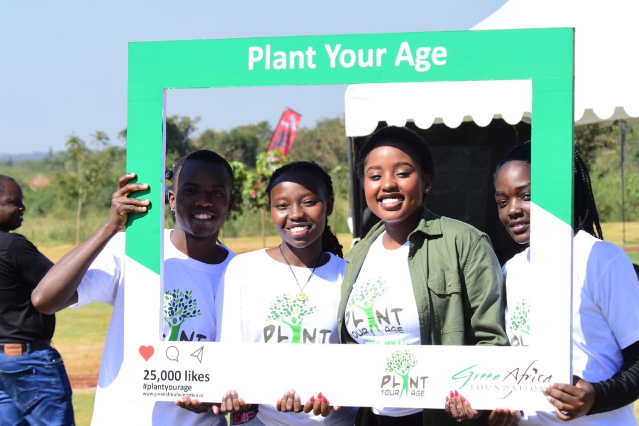 planting trees of your Age one tree one life one planet cut out frame plant your age 2024