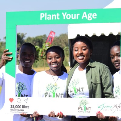 planting trees of your Age one tree one life one planet cut out frame plant your age 2024