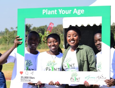 planting trees of your Age one tree one life one planet cut out frame plant your age 2024